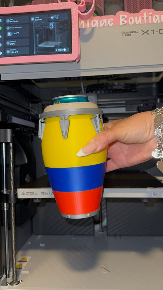 Colombia Conga Koozie