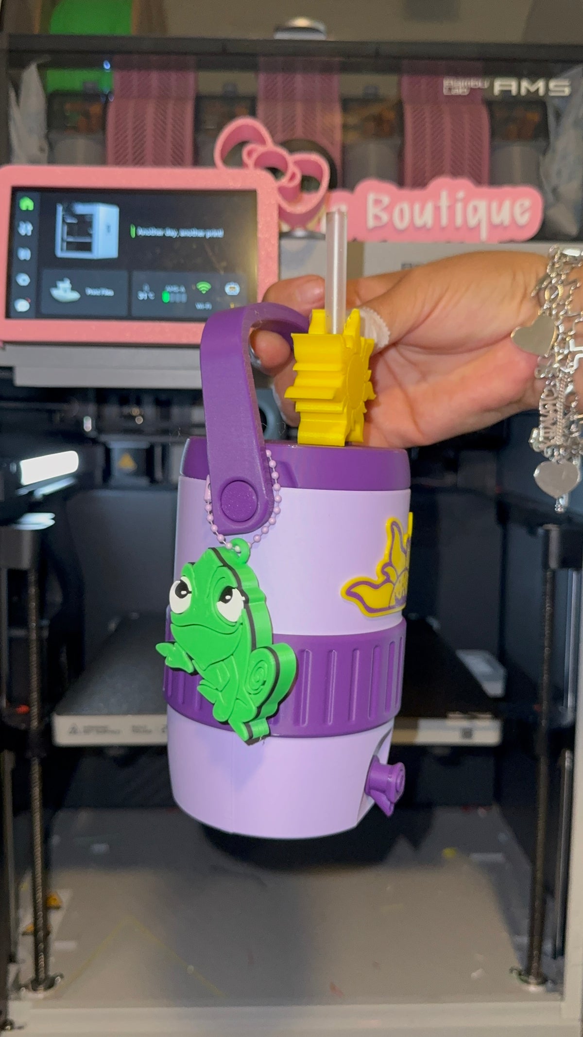 Sun/Frog Koozie Set