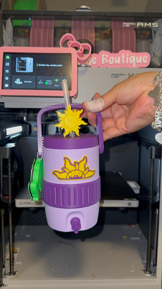 Sun/Frog Koozie Set