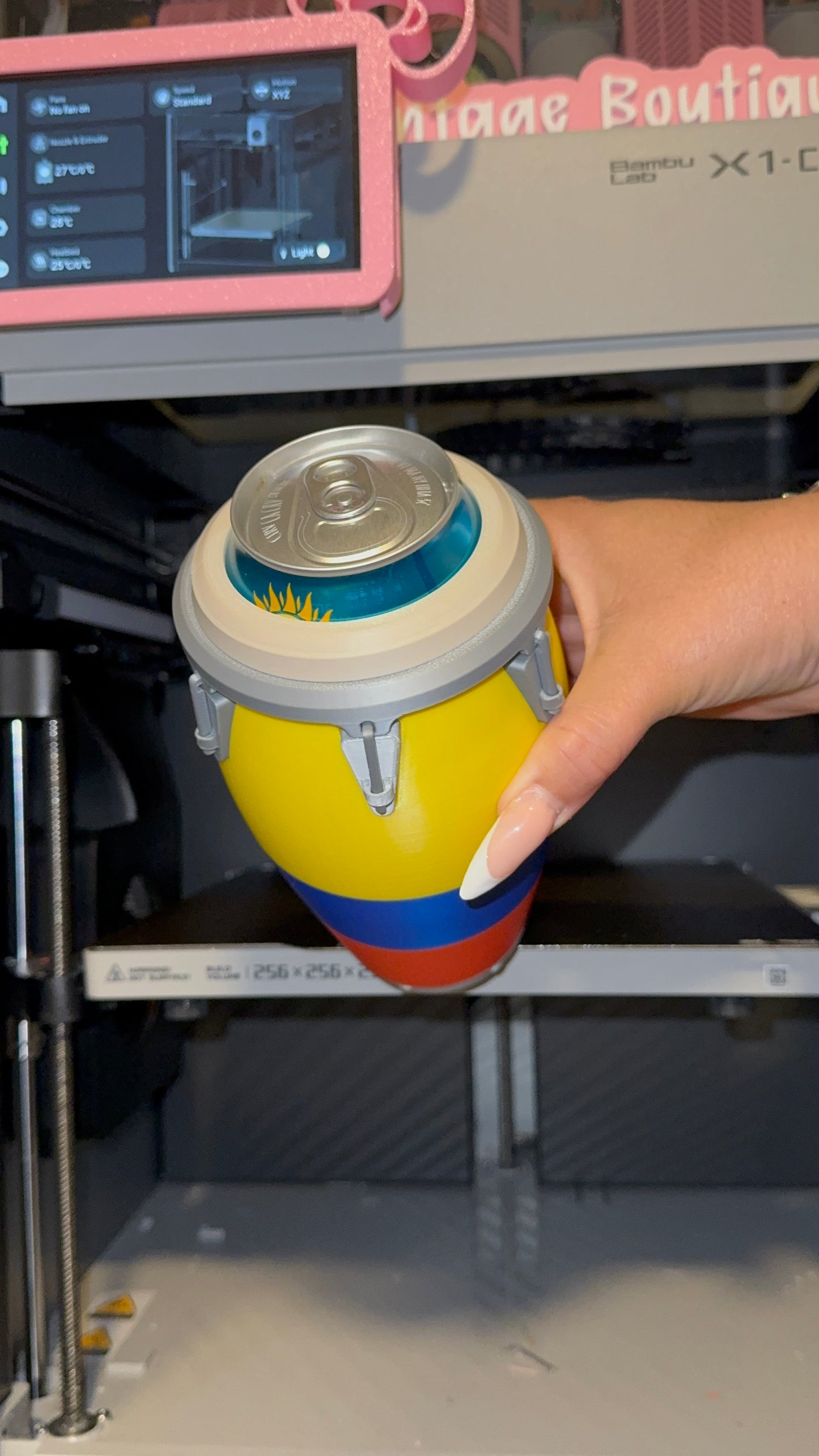 Colombia Conga Koozie