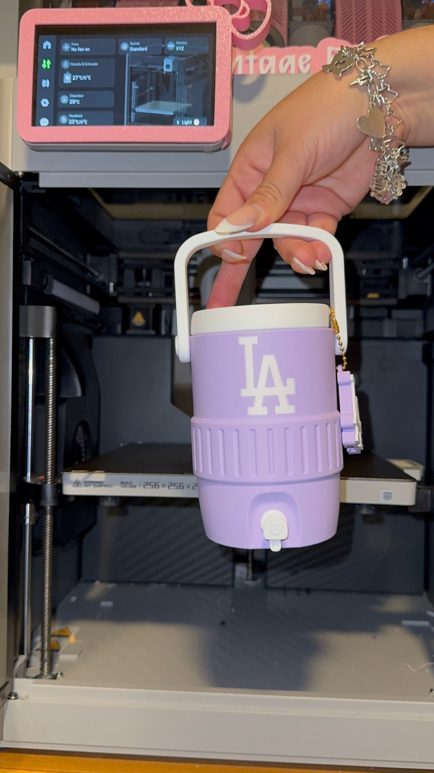 Lilac LA Koozie